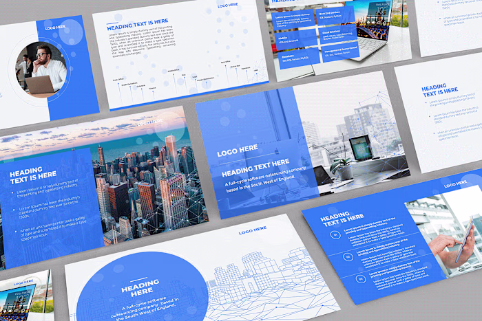 Design technology PowerPoint PPT Clean & Modern :: Behance
