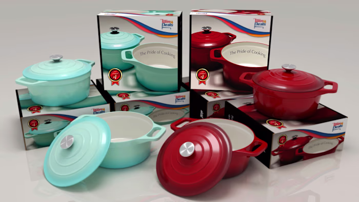 Win 4 Deals Logo and Packaging Design