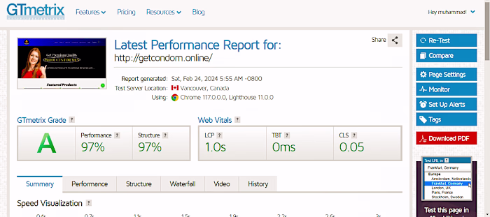 Website Speed Optimization