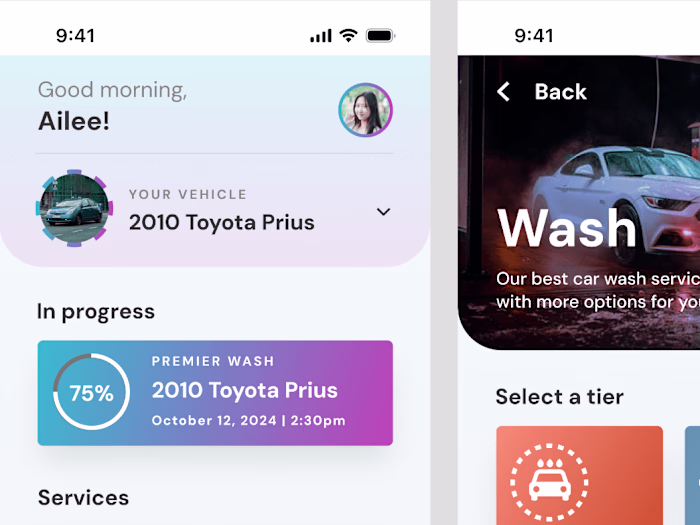 Autowashr App (Concept)