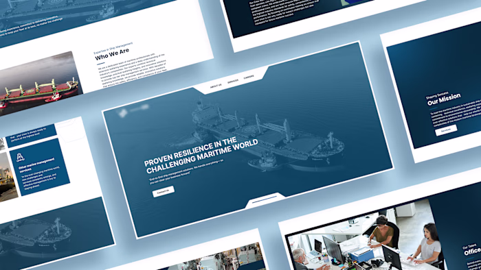 Transship DOO Website Redesign