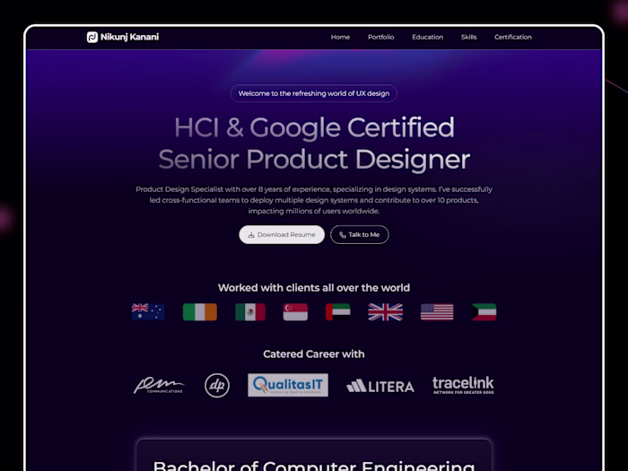 Nikunj Kanani | Portfolio Website