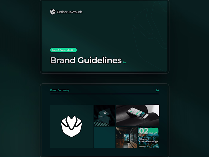 Cerberus4Youth Cybersecurity Brand Identity