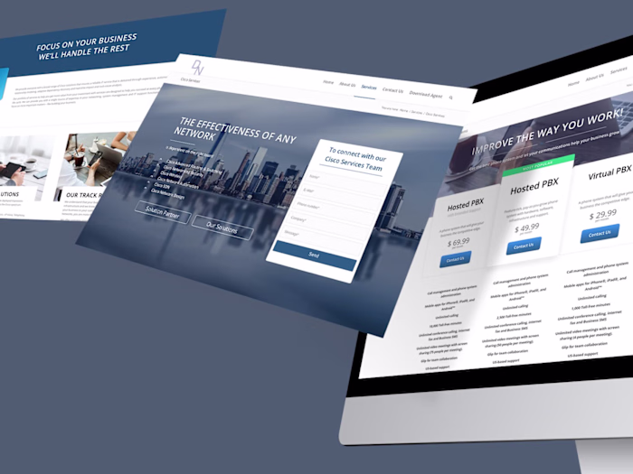 IT Services Website | WordPress | Enfold