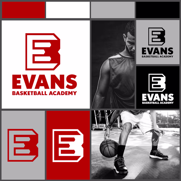 Evans Basketball Academy Branding
