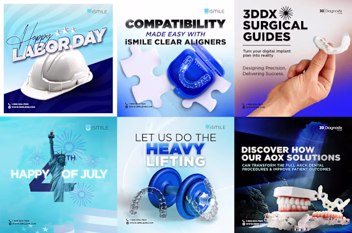 Marketing Content Creation for 3D Diagnostix and iSmile