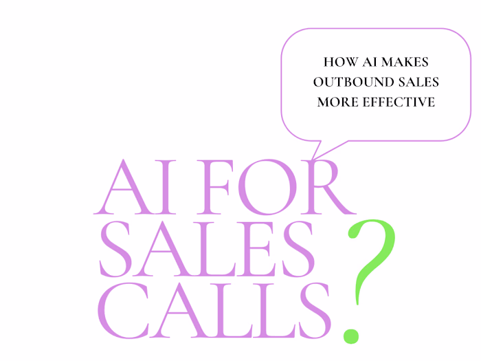 AI Sales Calls: How AI Makes Outbound Sales More Effective | Co…