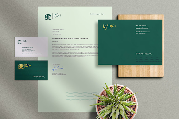 Nos Fonté Brand Identity