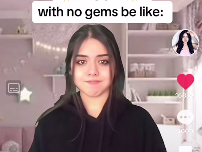 Playing episode with no gems +980k views (TikTok video)