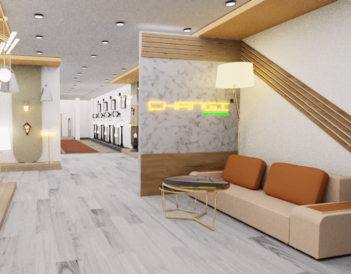 Exibition Light showroom Designs