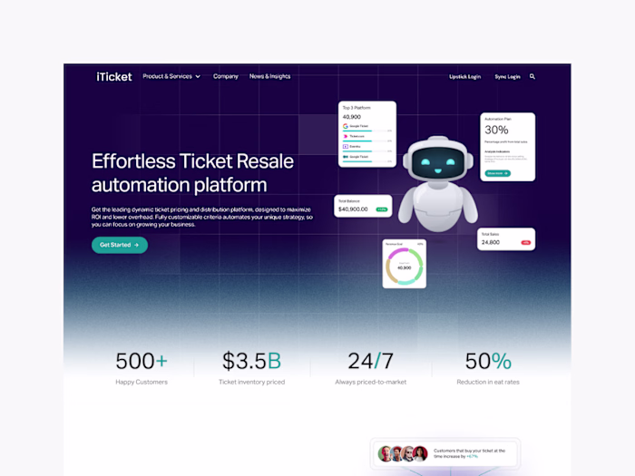iTicket - AI-Powered Ticket Resale Platform
