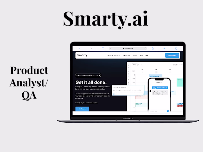 Smarty.ai | Product Analyst/QA