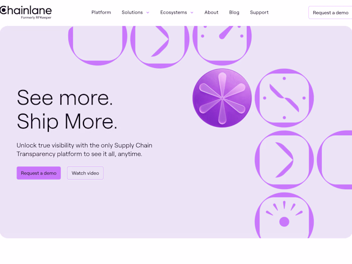 Responsive web design for tech brand