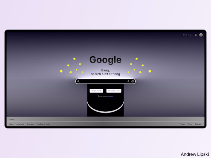 Humorous Google Redesign