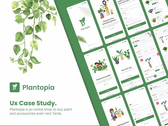 Plantopia - UX Case Studies