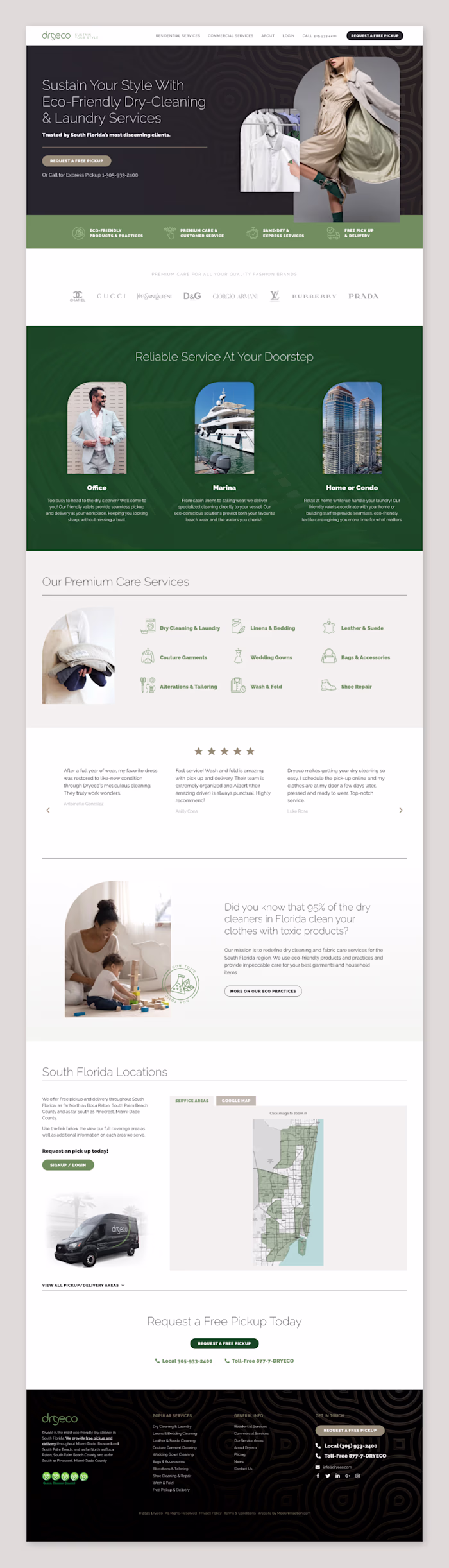 Dryeco.com — Website Redesign | WordPress + Elementor