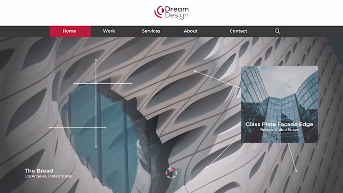 Dream Design Architecture Website