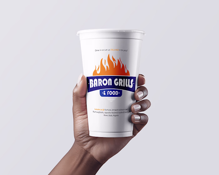 Branding/Logo design for Baron Grills & Food