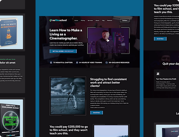 No Film School – Learn Film making