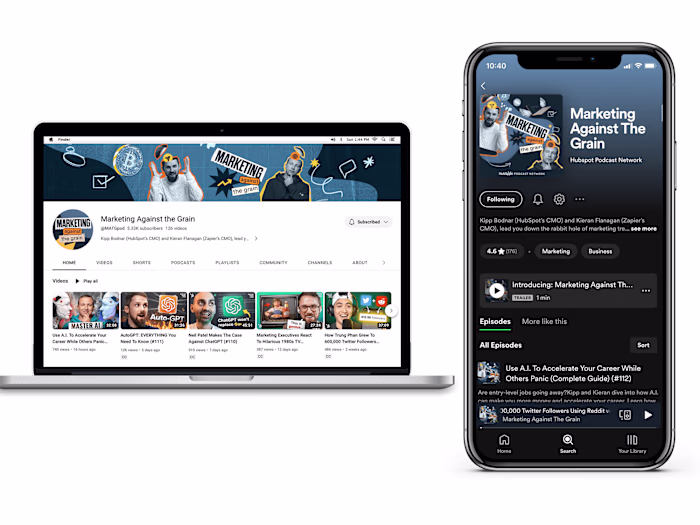 Podcast Production | Marketing Against the Grain