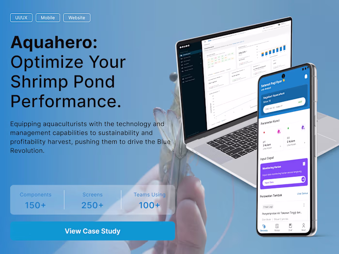 🦐 Aquahero - SaaS Product