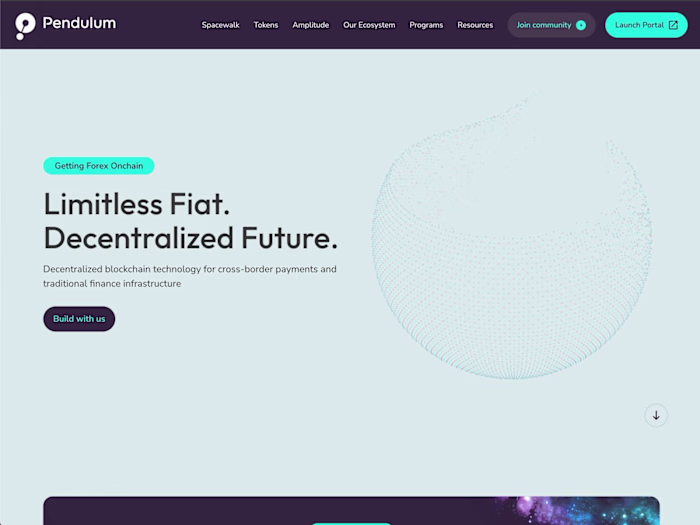 Pendulum - Decentralized Blockchain Technology 