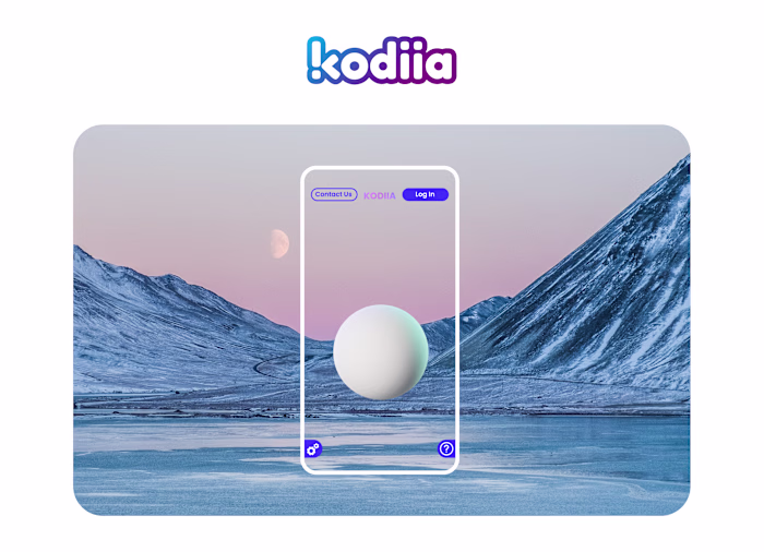 Kodiia: playful 3D modelling tool  
