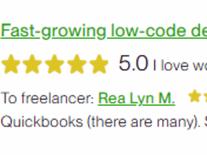 Fast-growing low-code development company - Controller