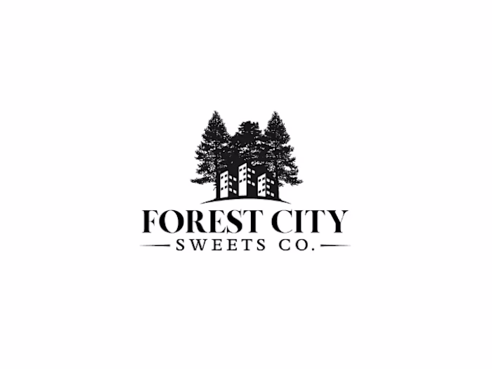 Forest City Sweets Co. Brand Logo Design