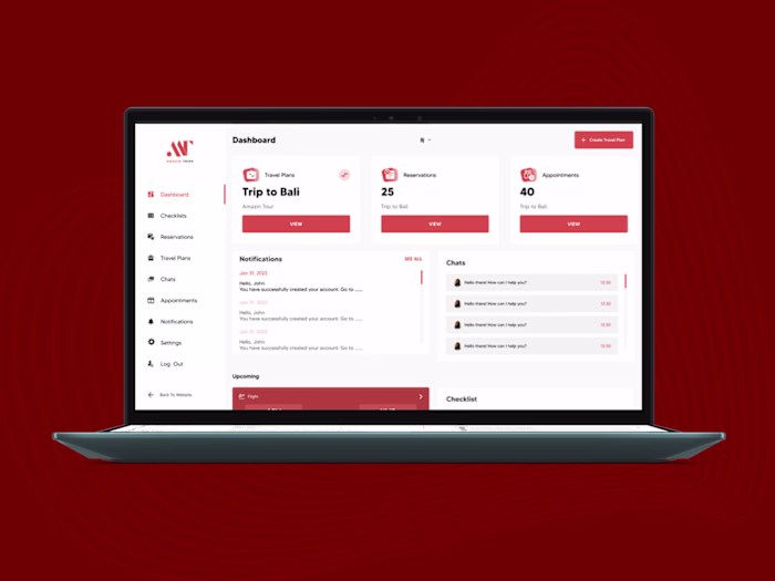 Amazin Trips - B2B, B2C Travel Planning Platform