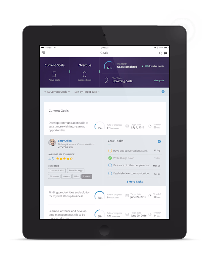  Mentor Me Mobile App (via Topcoder) 