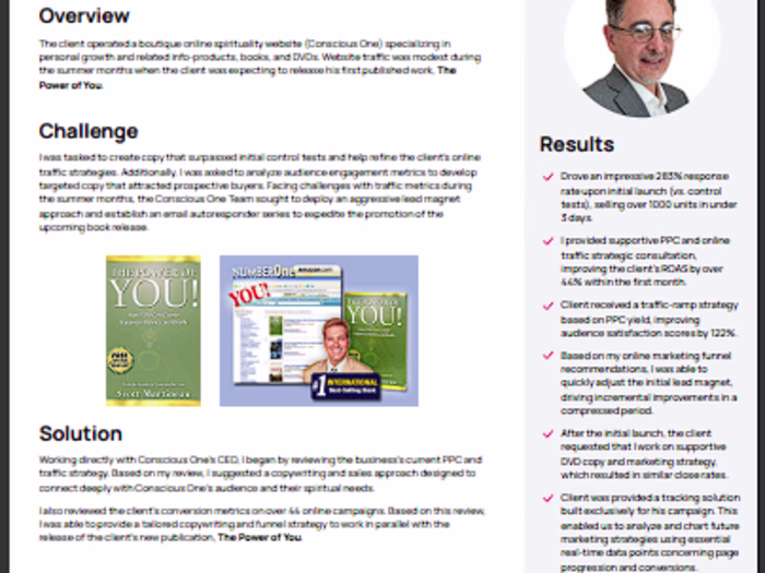 283% Response Rate and #1 Ranking on Barnes & Noble and Amazon 