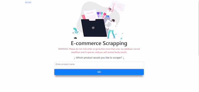 Web Scraper and Product Recommendation