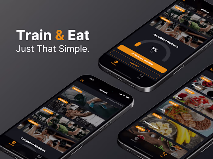 Train & Eat: Simplifying Fitness Management in One App