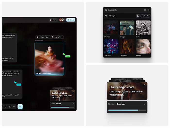 AI Image Generator Dashboard