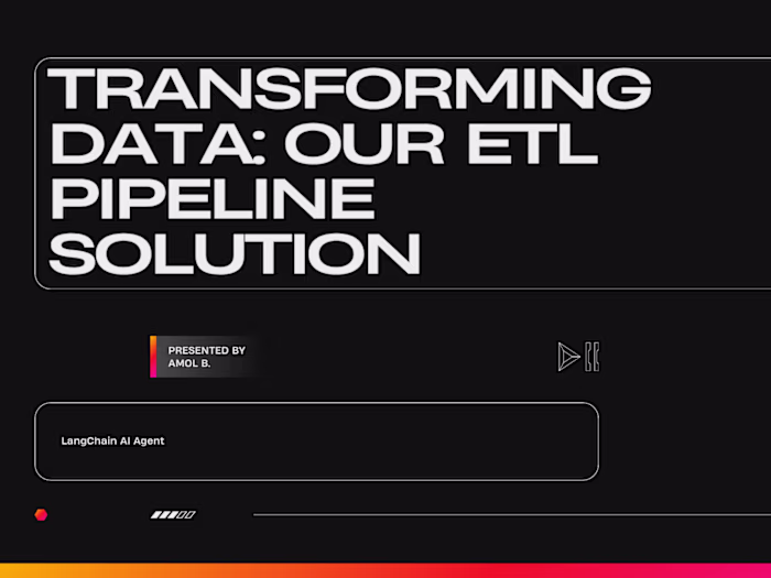 Accelerating Analytics with ETL Pipeline