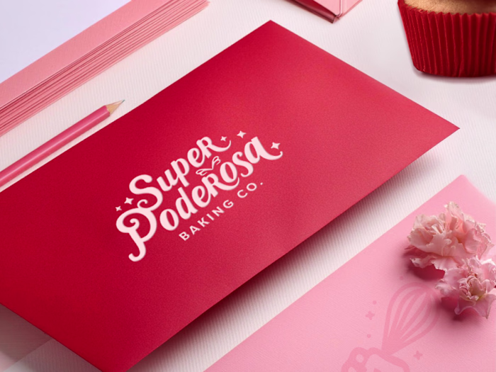Super Poderosa Bakery Visual Identity