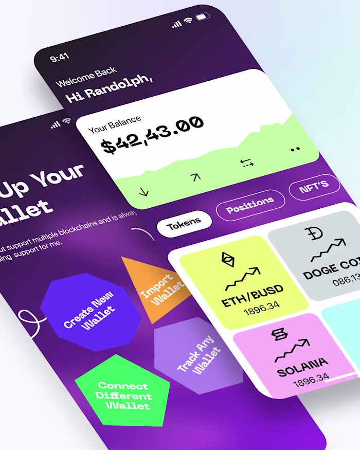 Crypto Wallet - Mobile Banking App