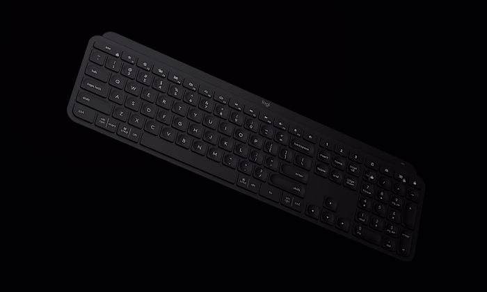 Logitech MX Keys Keyboard Product Renders