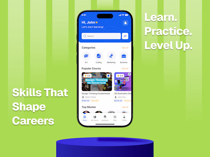 Learnity: E-learning Platform UI Design