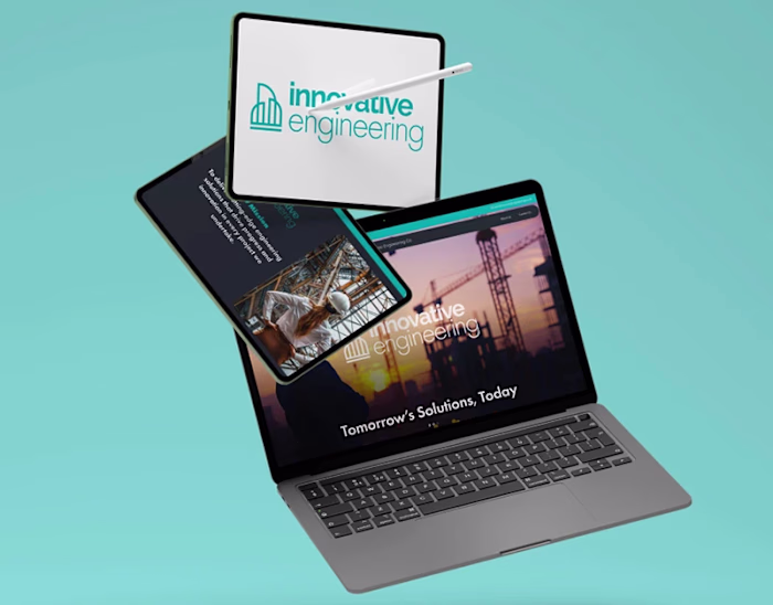 Innovative Engineering Website Design Figma