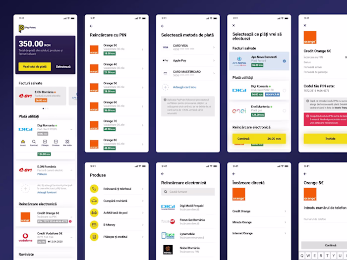 Financial Services Mobile App