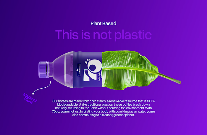 A sustainable branding and packaging