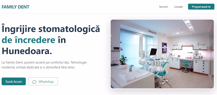 Dentist Site Under Work 🚧