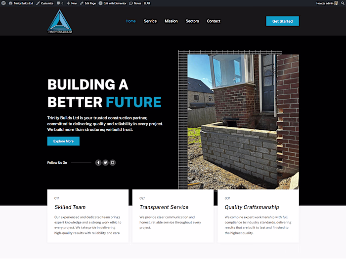 Framer website design