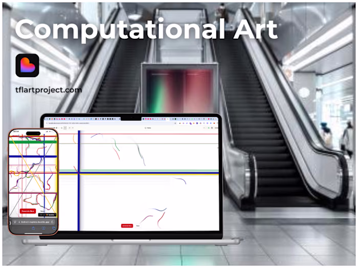 Travelling Further Liminally: A Computational Art Journey