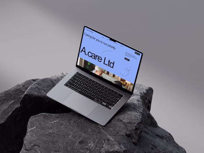 ACare Limited – Custom Website Build I created a custom webs...