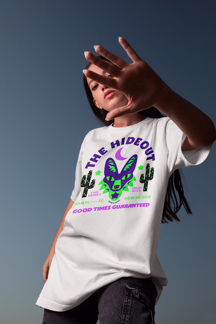 Merchandise Design for The Hideout