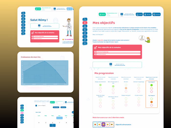 Web app for Necker Hospital - Webflow x Wized x Xano