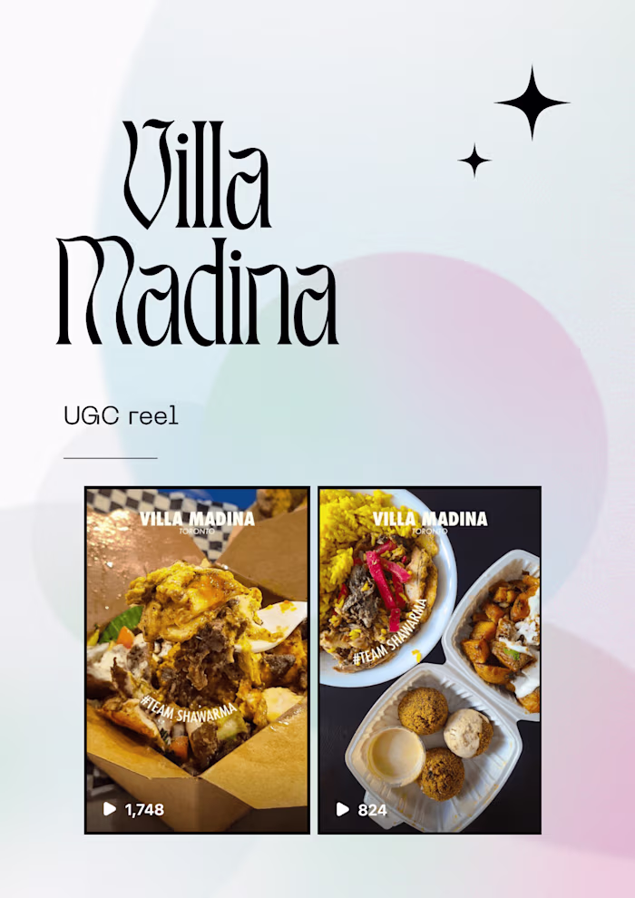 UCG reel for Villa Madina